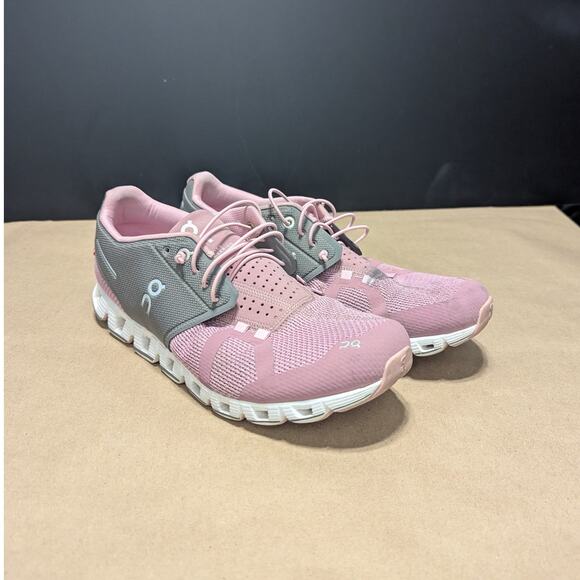 ON Running Cloud 2.0 Shoes Sneakers Rose Charcoal Womens 10.5 Workout Activewear - Picture 3 of 7